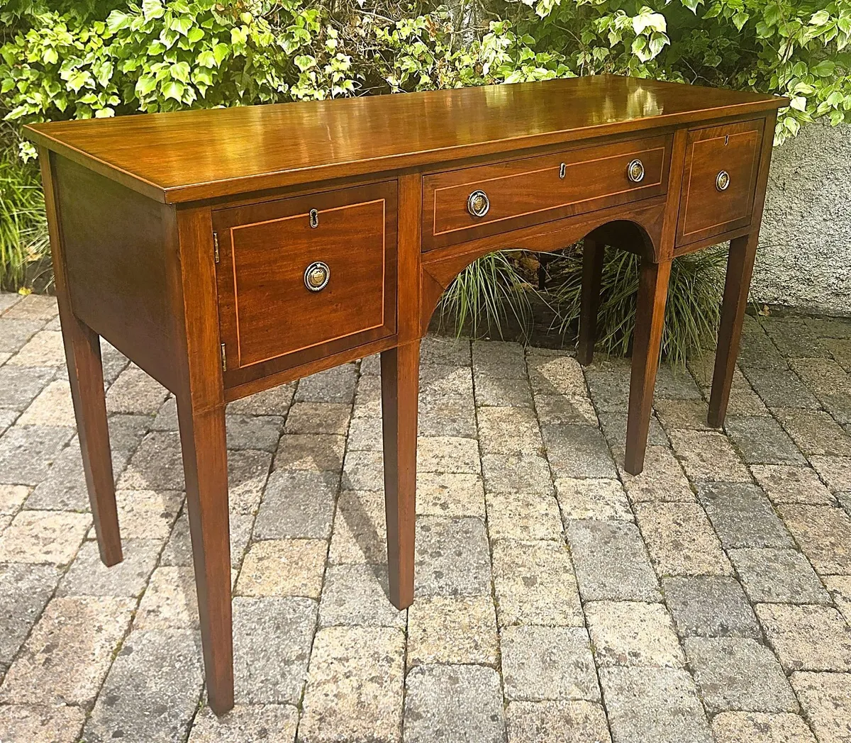 Neat Georgian Mahogany Sideboard- Circa 1800 - Image 3