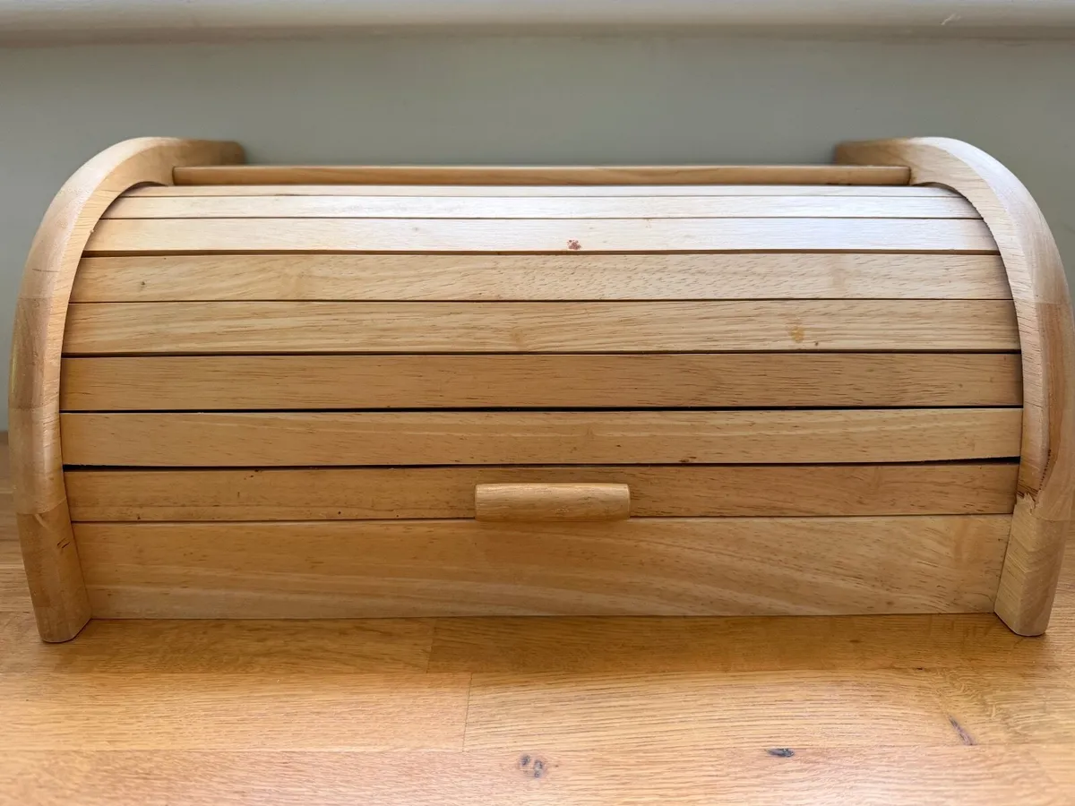 Bread Box, solid wood - Image 1