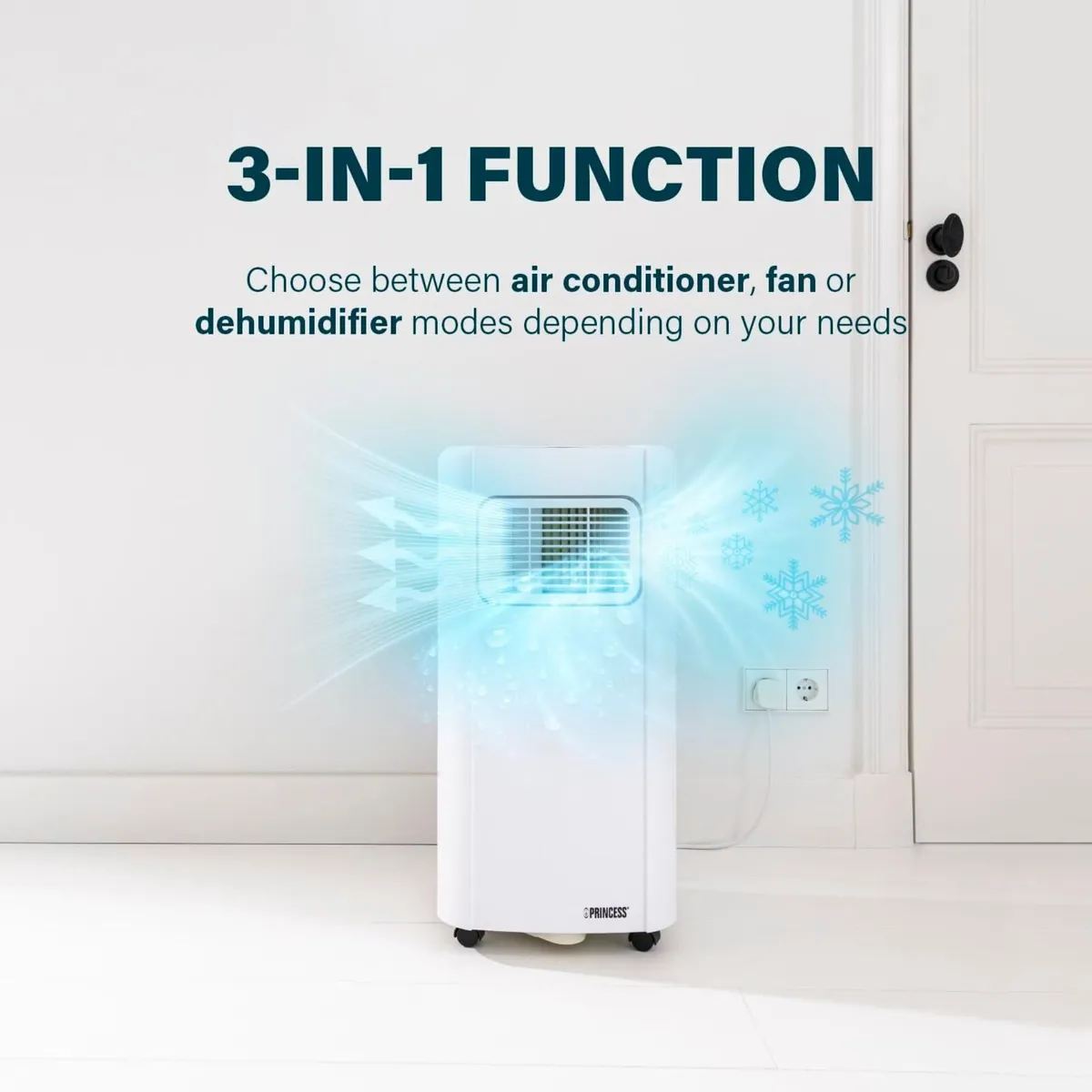 Princess 3-in-1 Portable Air Conditioner 7000BTU - Image 3