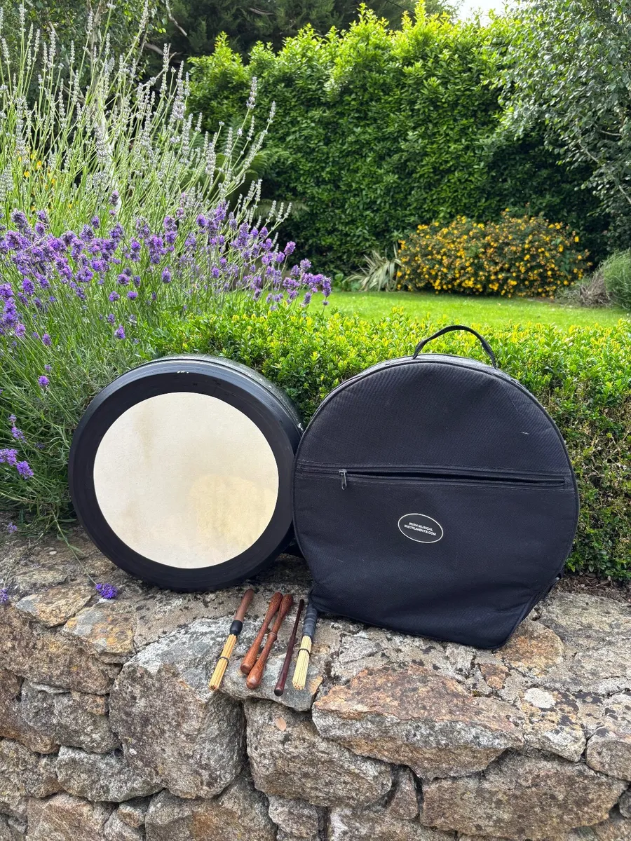 Tunable Bodhrán — Includes Case & 4 Beaters - Image 1