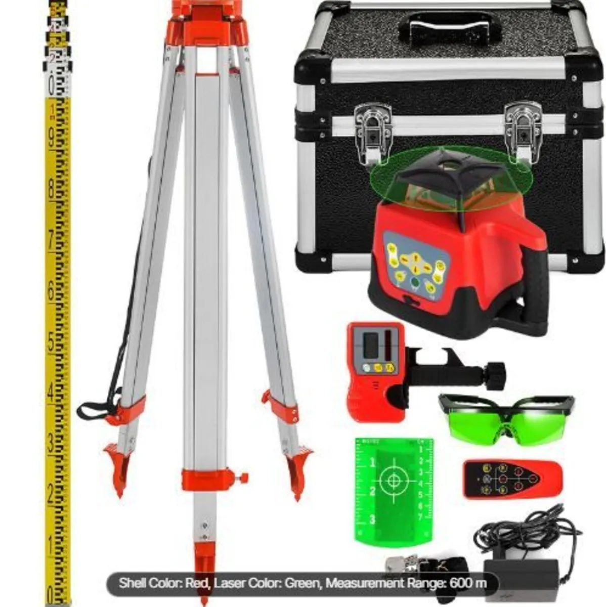 Green Rotary Laser Level Kit - Image 3