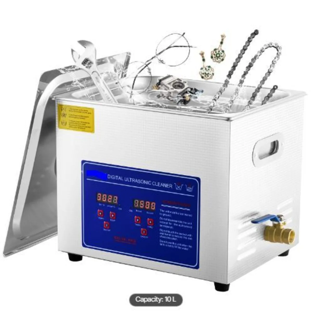 Professional Ultrasonic Cleaner, 10 L - Image 3