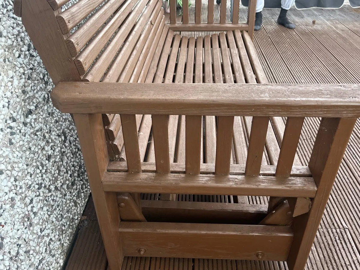 Wooden Rocking Seat delivery can be arranged - Image 4