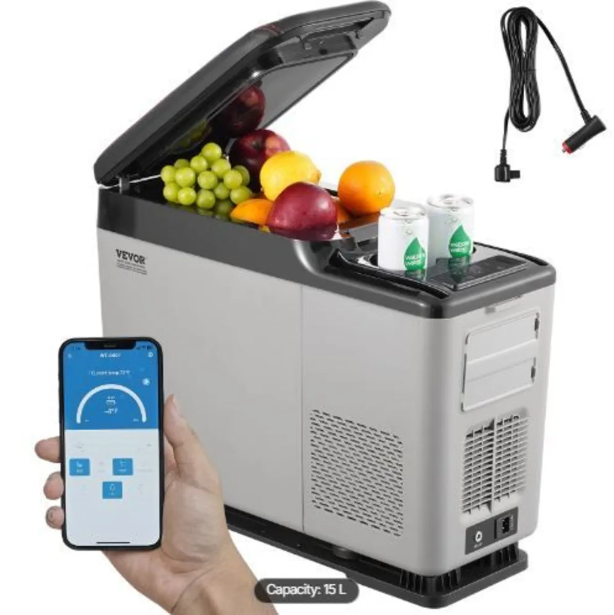 Car Refrigerator, 12 Volt Car Armrest - Image 4