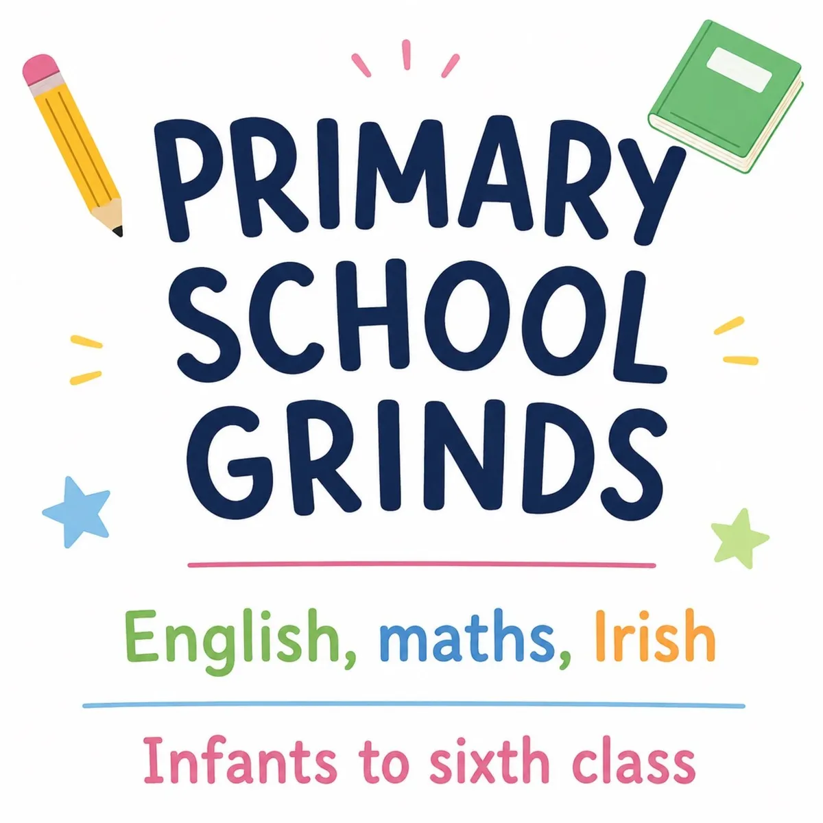 Primary School Grinds- Maths, Literacy, Irish