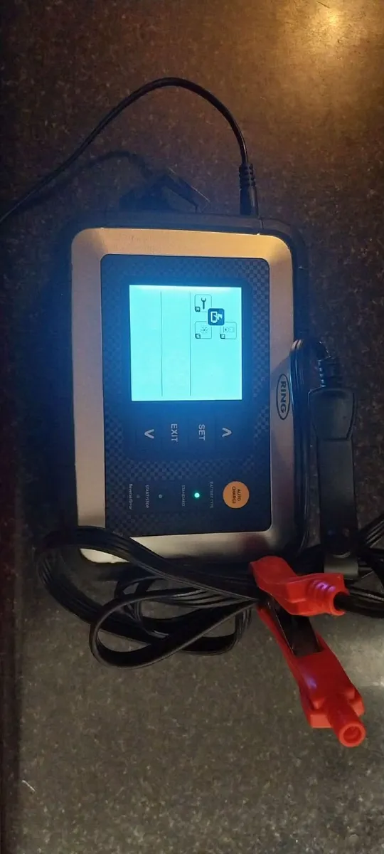 Car Smart Battery Charger 12V 12A Auto START/STOP - Image 1