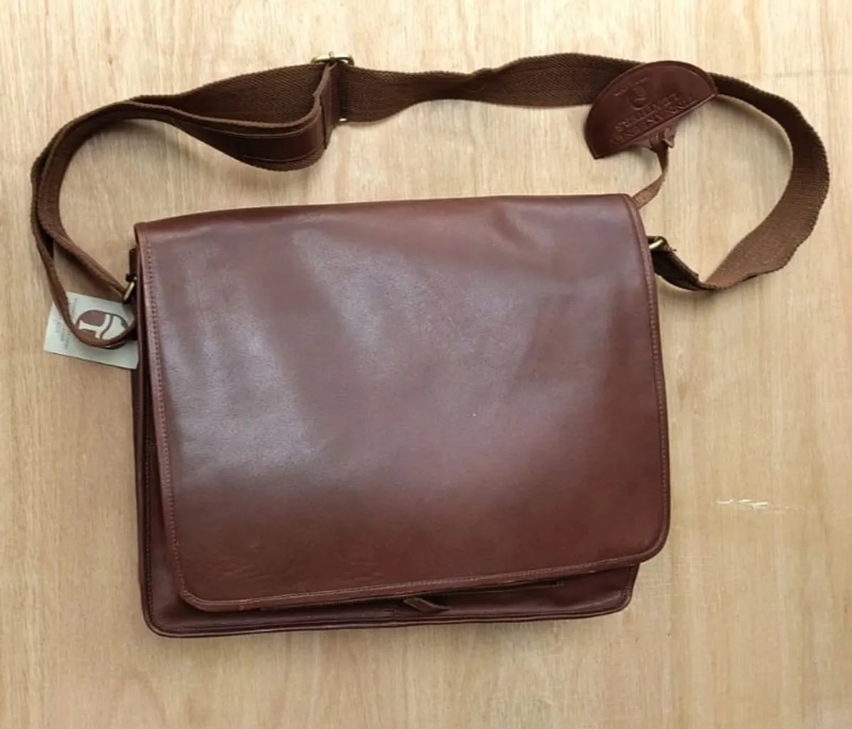 Handmade Leather Satchel Bag - Tinnakeenly - Image 1