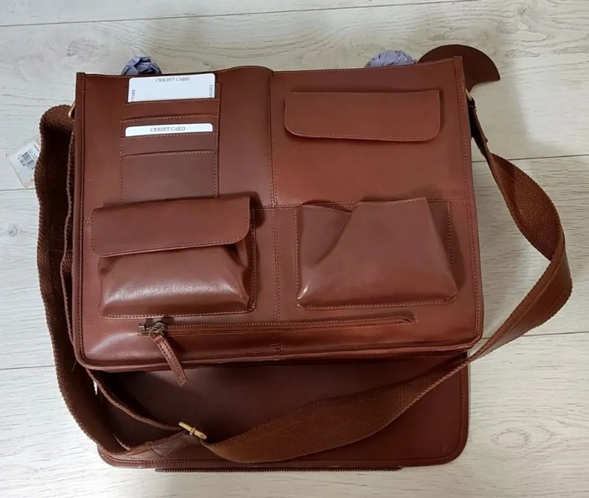 Handmade Leather Satchel Bag - Tinnakeenly - Image 4