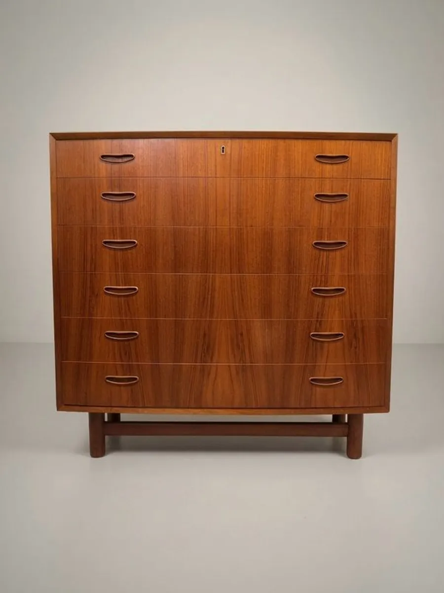Exceptional Mid-Century Modern Danish Teak Chest of Drawers - Image 1