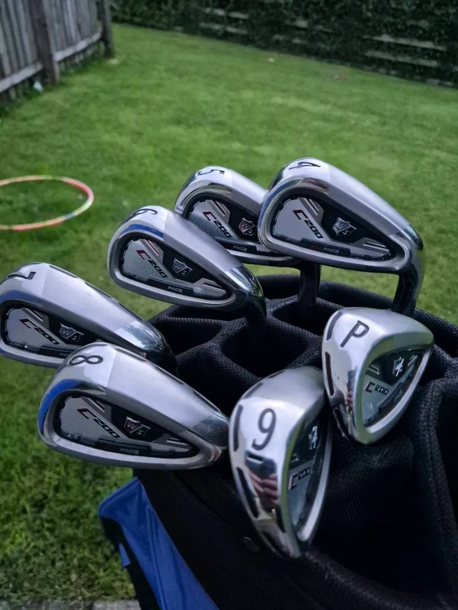 MINT WILSON STAFF C200 IRONS 4-PW KBS 90 REGULAR - Image 1
