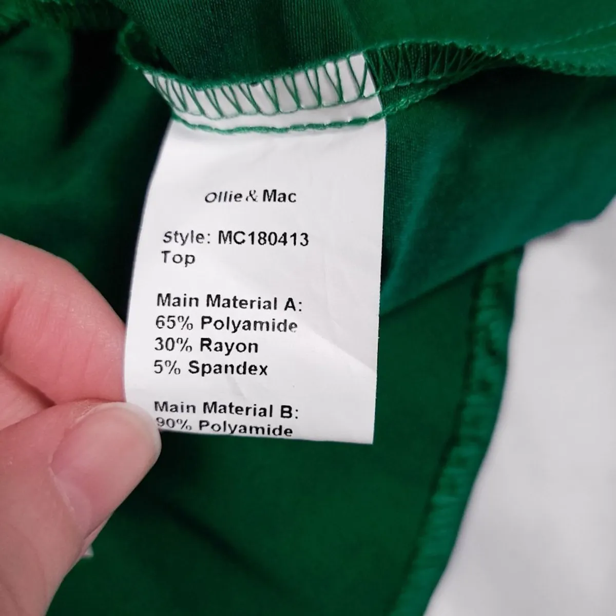 Ollie & Mac Green Top Skirt Co-ords 14UK/42EU - Image 4