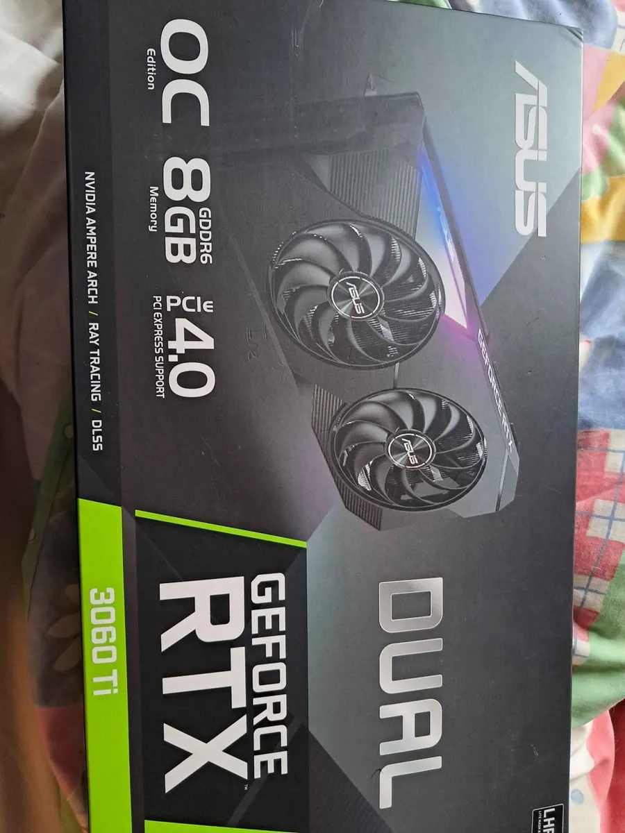 Asus Nvidia Geforce RTX 3060 TI 8GB DDR6 GPU - Image 3