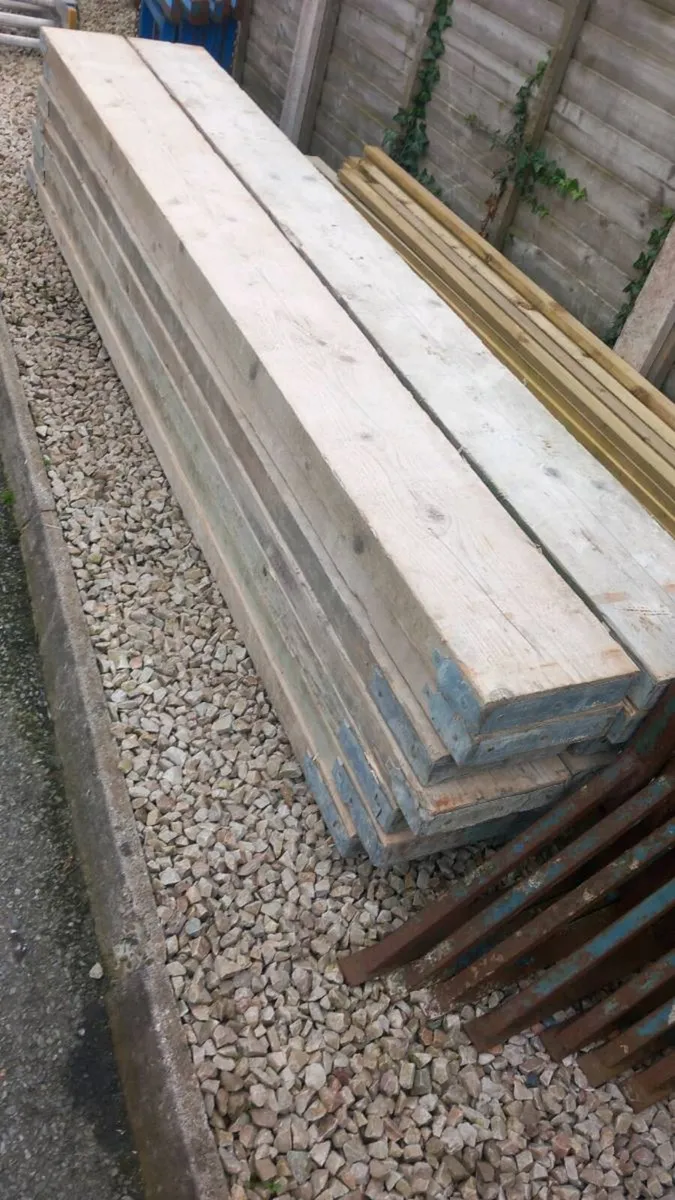 Scaffold planks boards