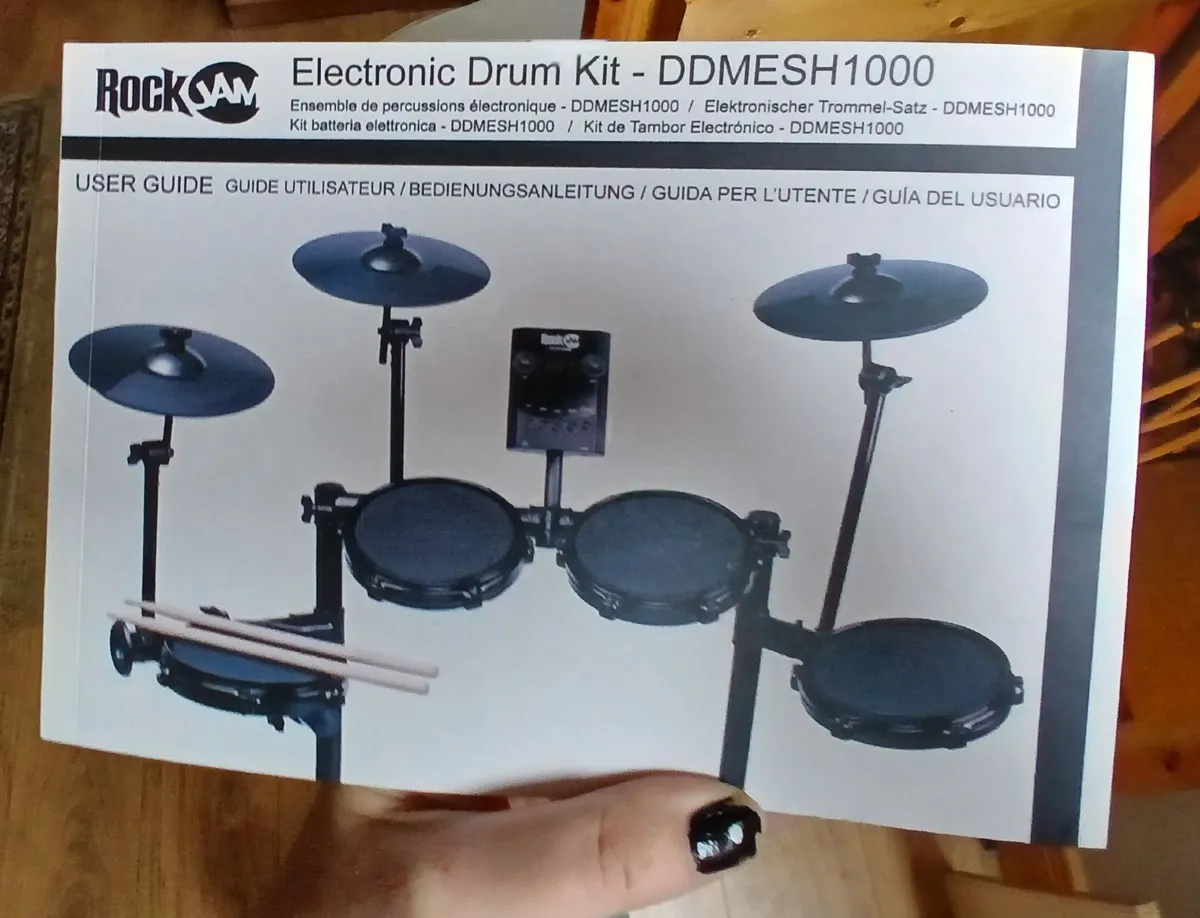 Rock Jam Electronic Drum kit DDMESH1000 - Image 2