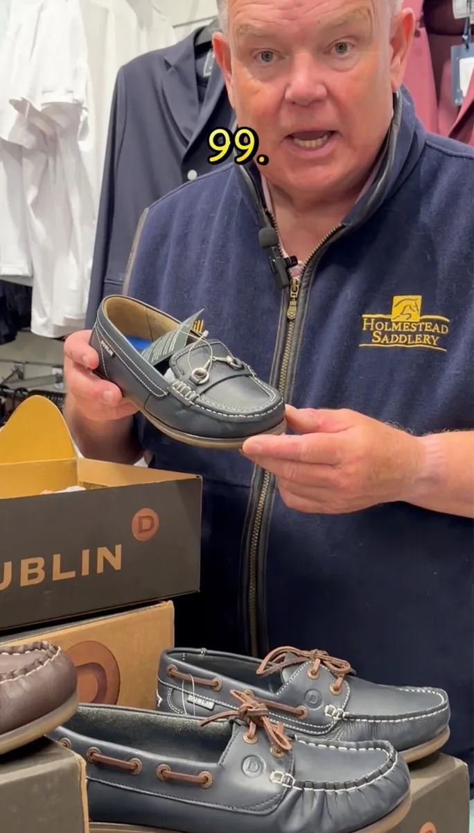 Clearance Dublin Deck Shoes €39.99 normally €89 - Image 1