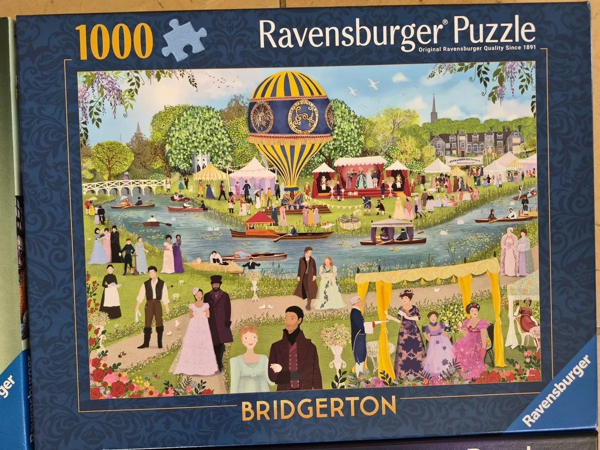 Jigsaw Puzzle lot of 5 - Image 2