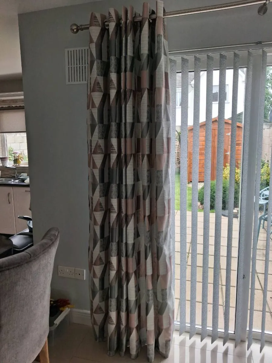 Harry Corry Eyelet Curtains 2 Pairs 90x90 & 90x72 - Image 2