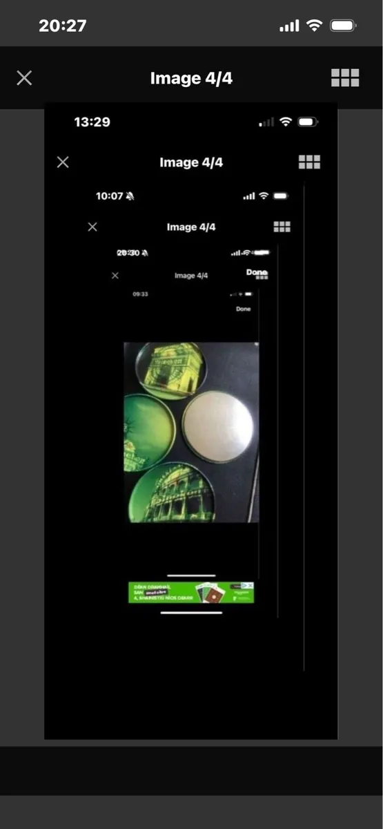 Heineken Metal Coasters - Image 4
