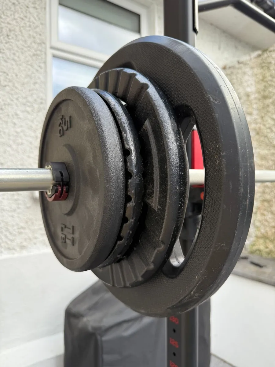 Squat Rack, Bench and Weight Set - Image 3