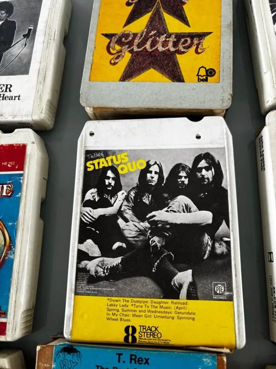 Weltron Space Ball plus collection of 8track tapes - Image 4