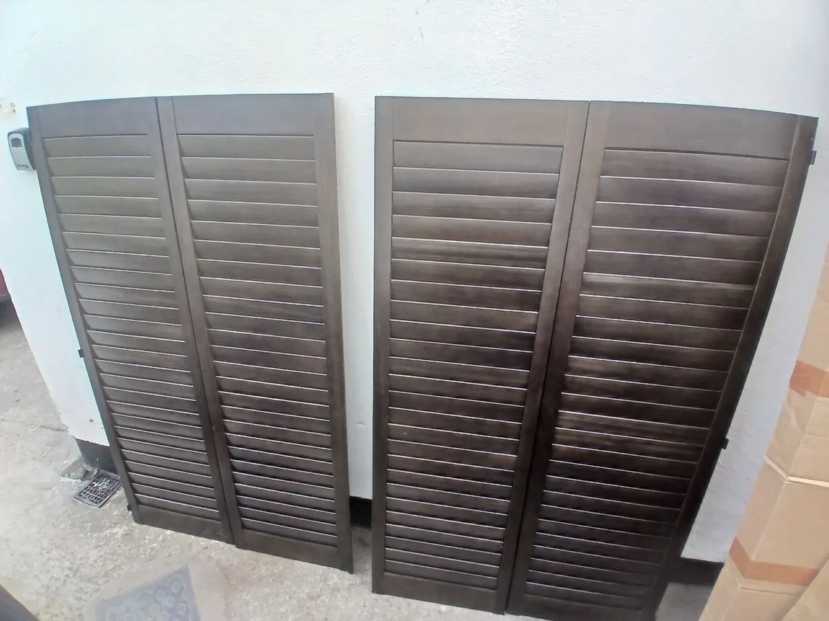 Walnut Window Shutter - Image 4