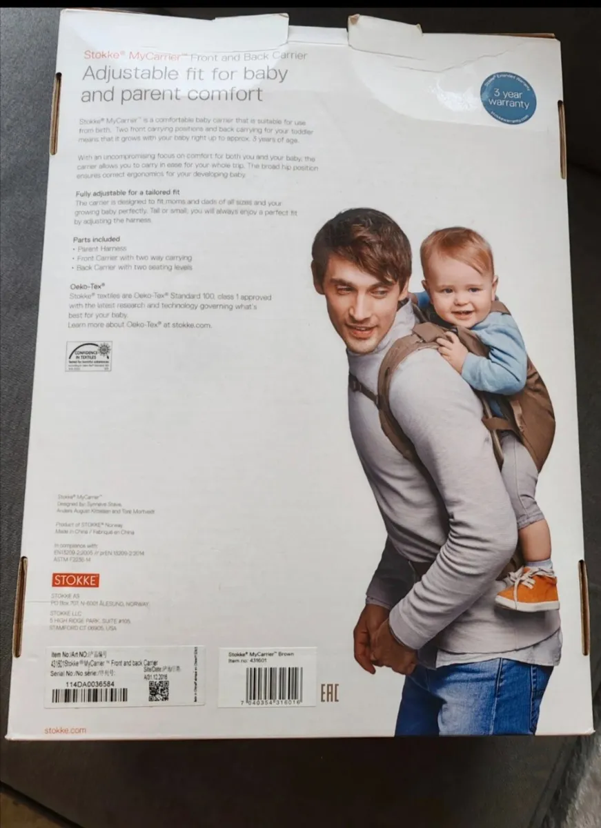 Stokke My carrier, baby carrier - Image 2