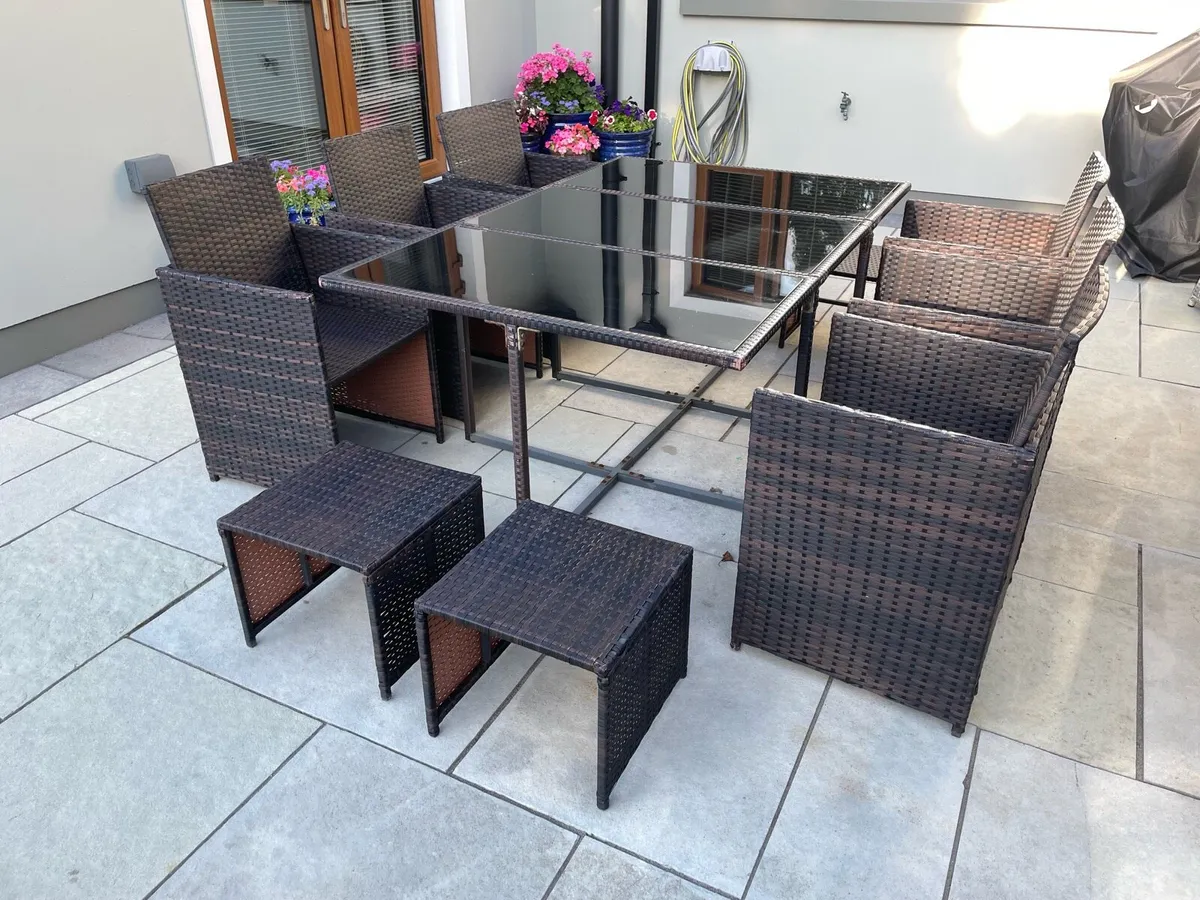 Garden Dining Set - Image 4