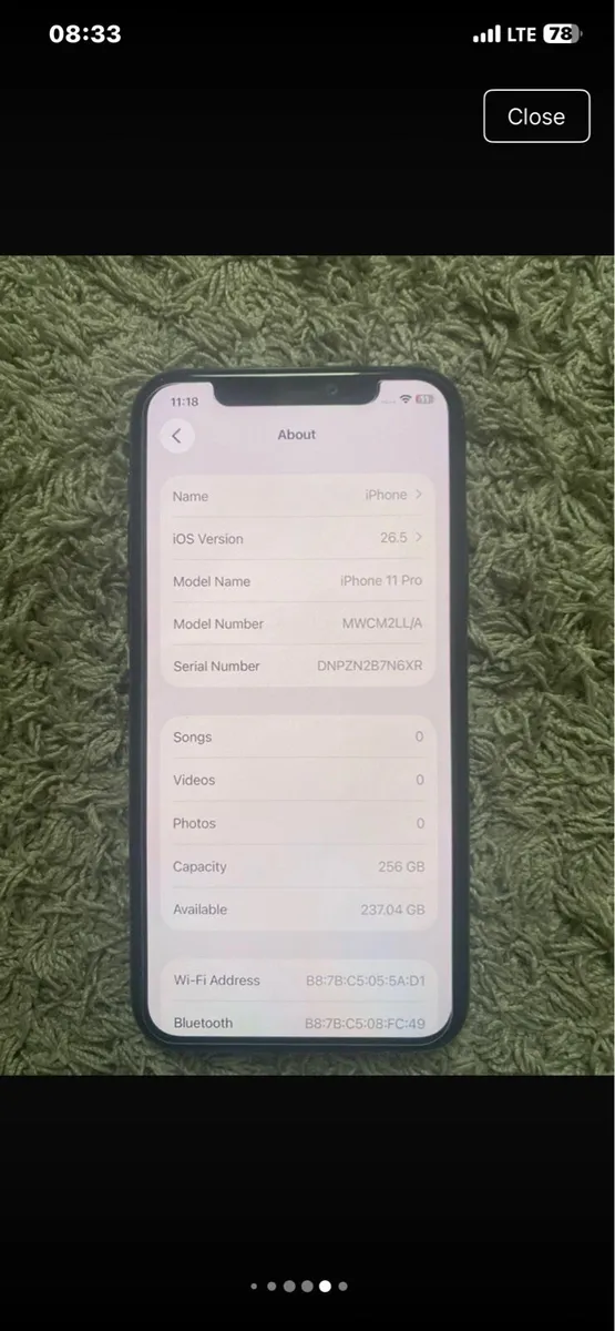 Apple iPhone 11 Pro Space Grey - Image 4