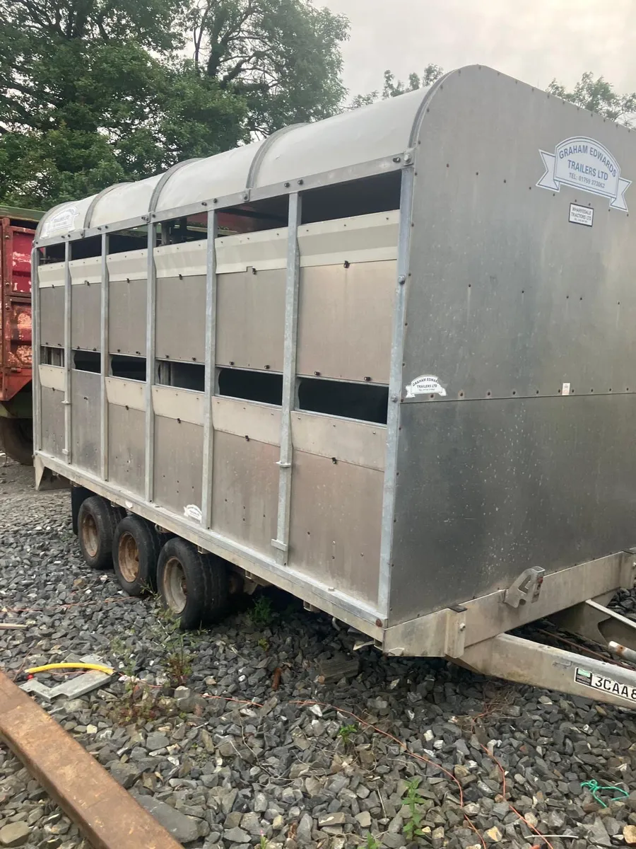 Graham Edward’s 12ft cattle trailer - Image 1