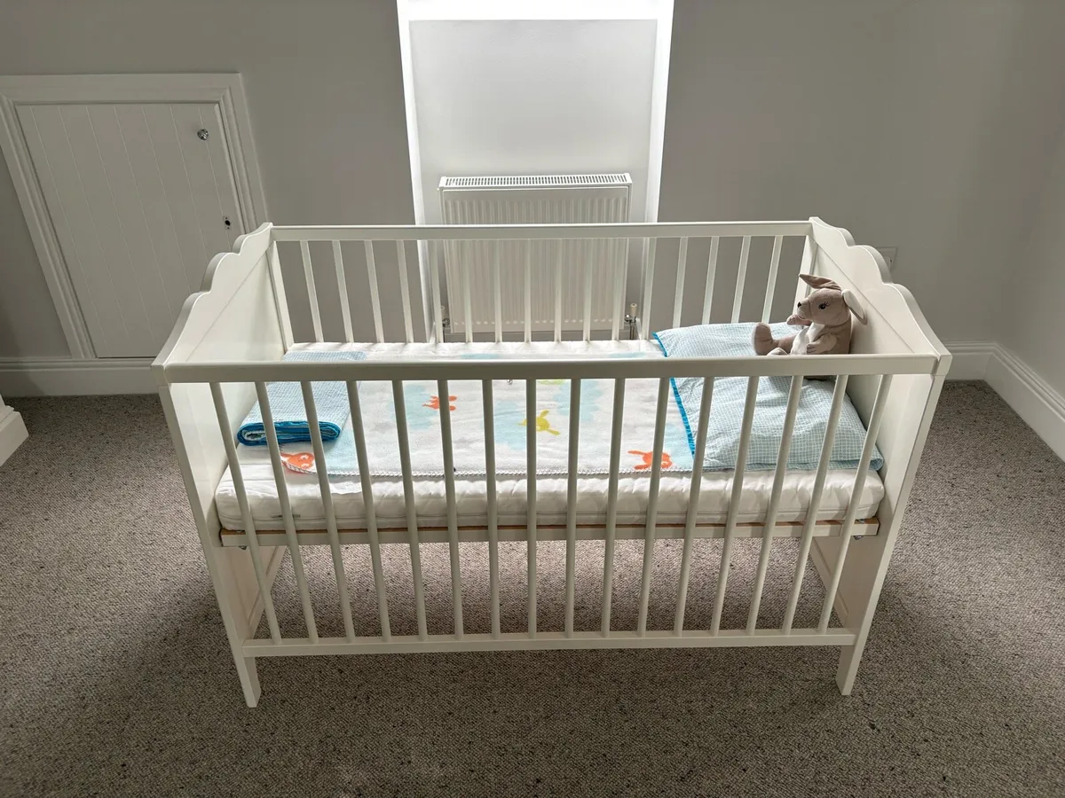 cot and mattress - Image 1