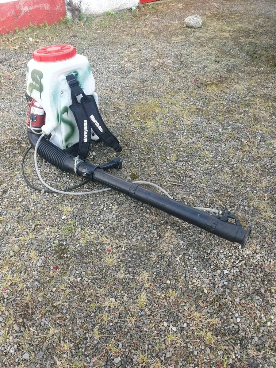 Maruyama Mist Blower Forestry Pest Control Xmas Tr - Image 1