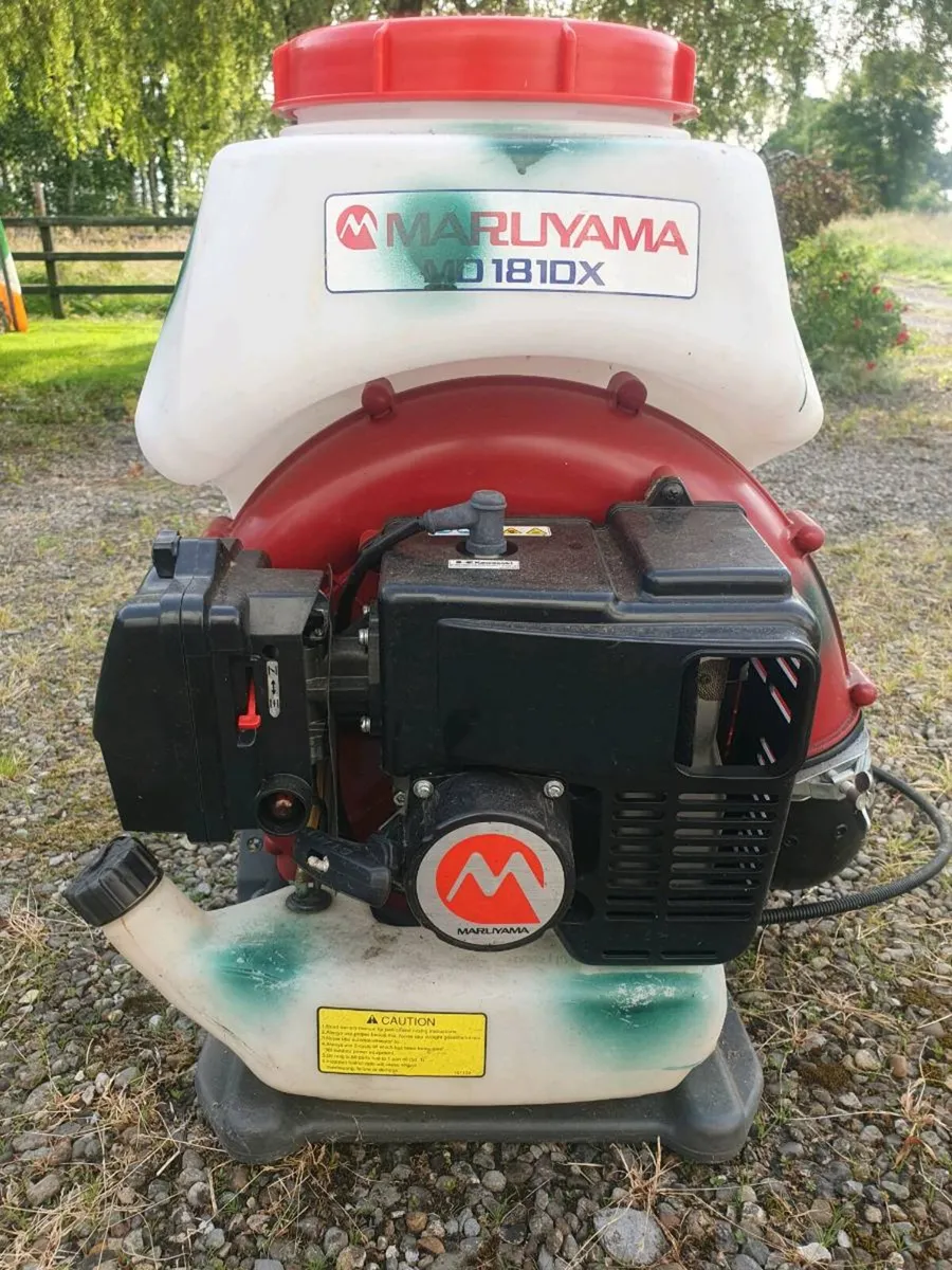 Maruyama Mist Blower Forestry Pest Control Xmas Tr - Image 2