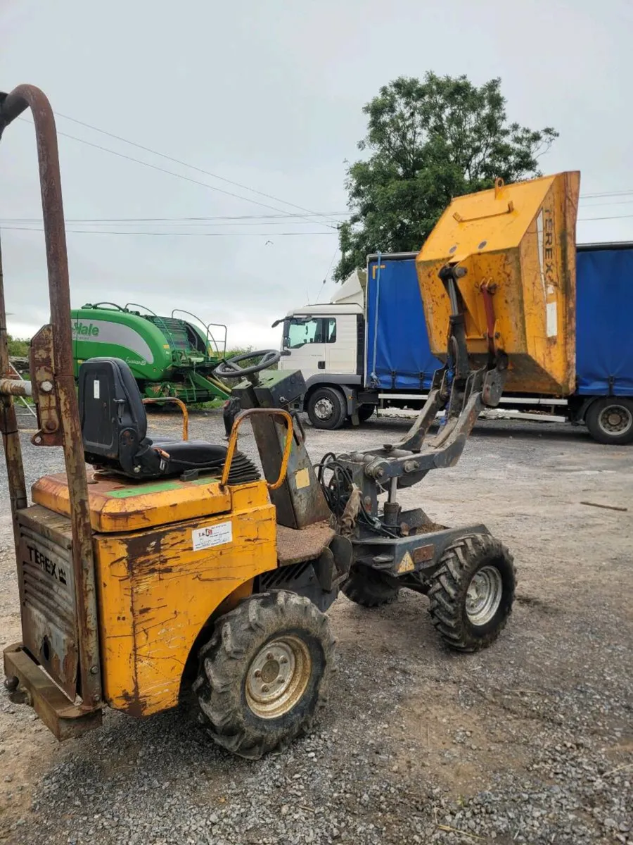 Terex 1 ton dumper - Image 2
