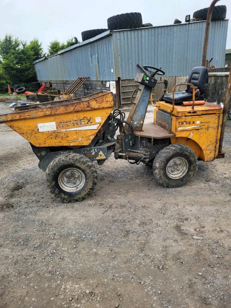 Terex 1 ton dumper - Image 3