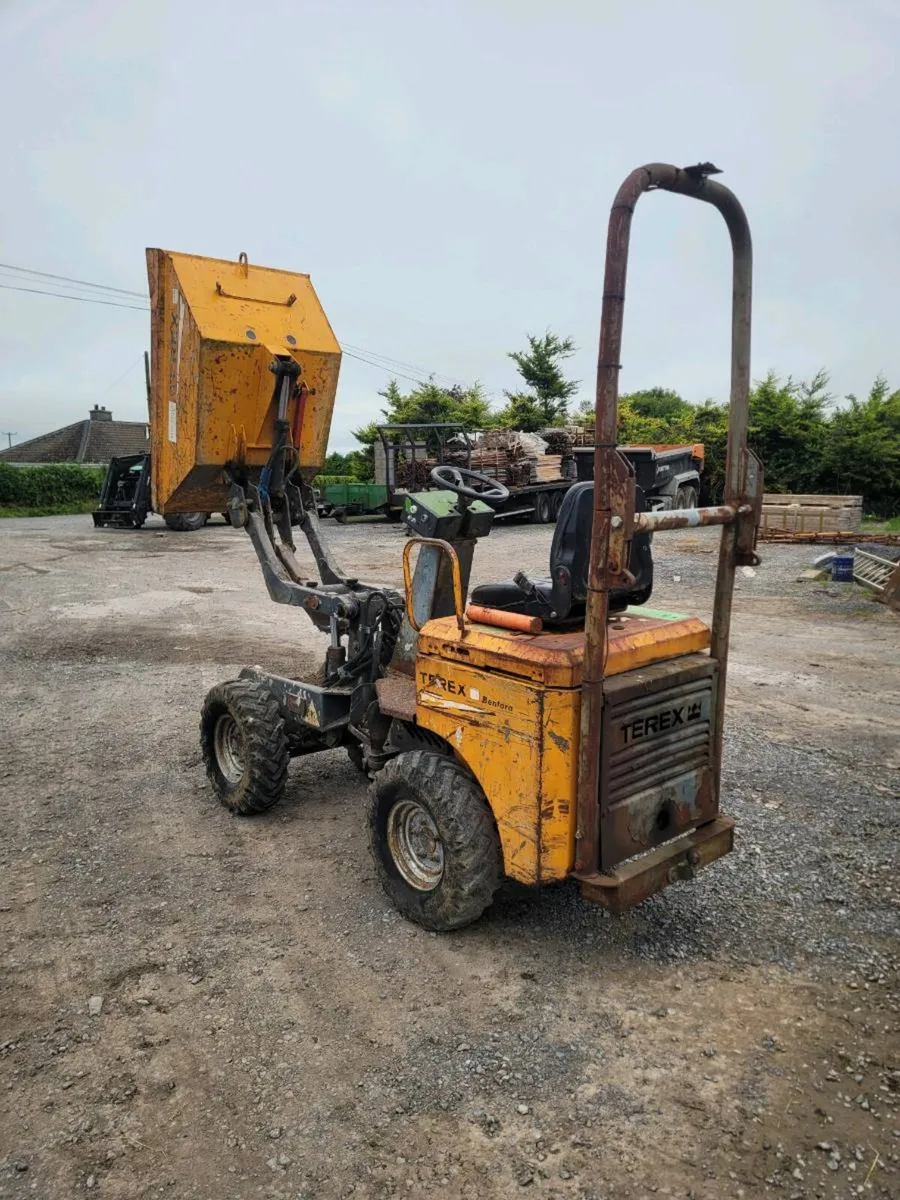 Terex 1 ton dumper - Image 4