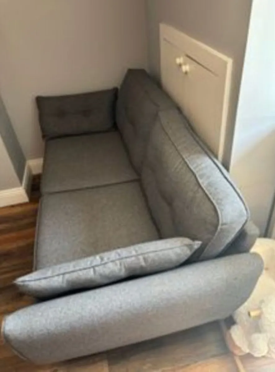 DFS French Connection Zinc 3-Seater Sofa - Image 2