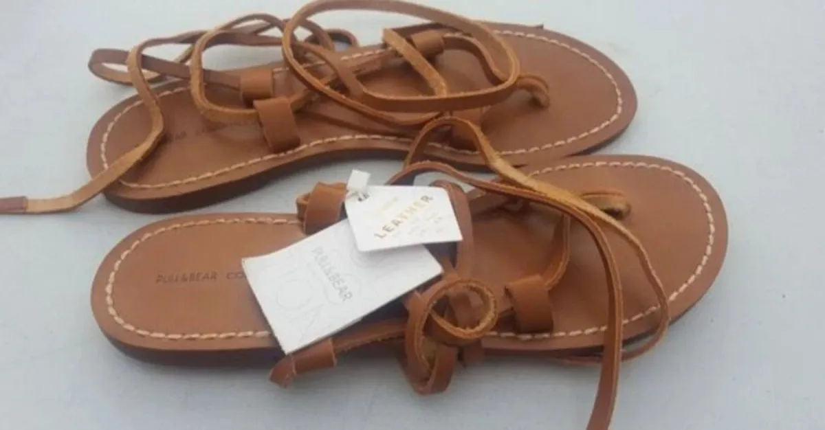 Leather Sandals - Image 1