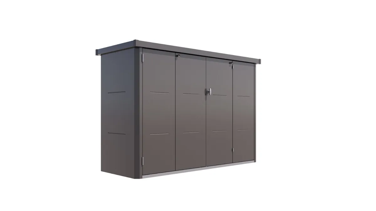 Premium 2-Bike Metal Shed / Secure E-Bike Storage - Image 3