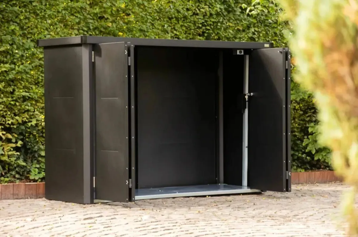 Premium 2-Bike Metal Shed / Secure E-Bike Storage - Image 4