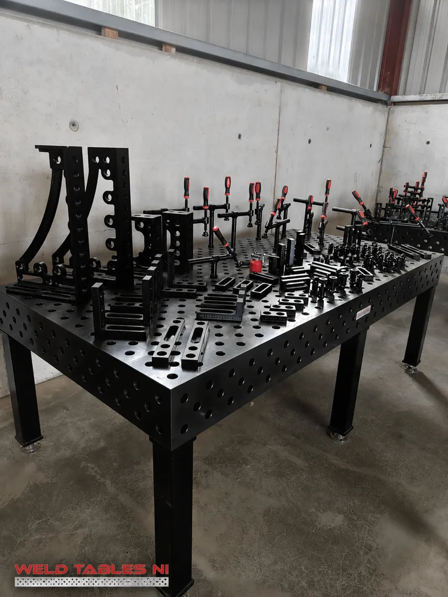 D28 Welding Table 2400x1200x200 Fixture Table - Image 1