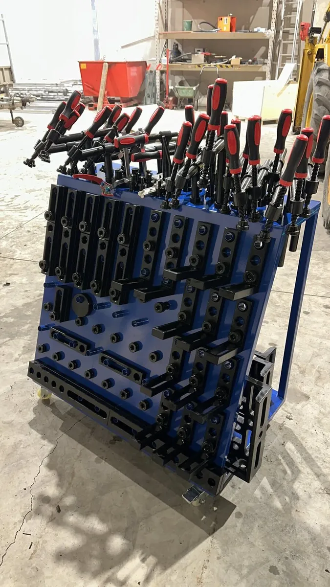 D28 Welding Table 2400x1200x200 Fixture Table - Image 4
