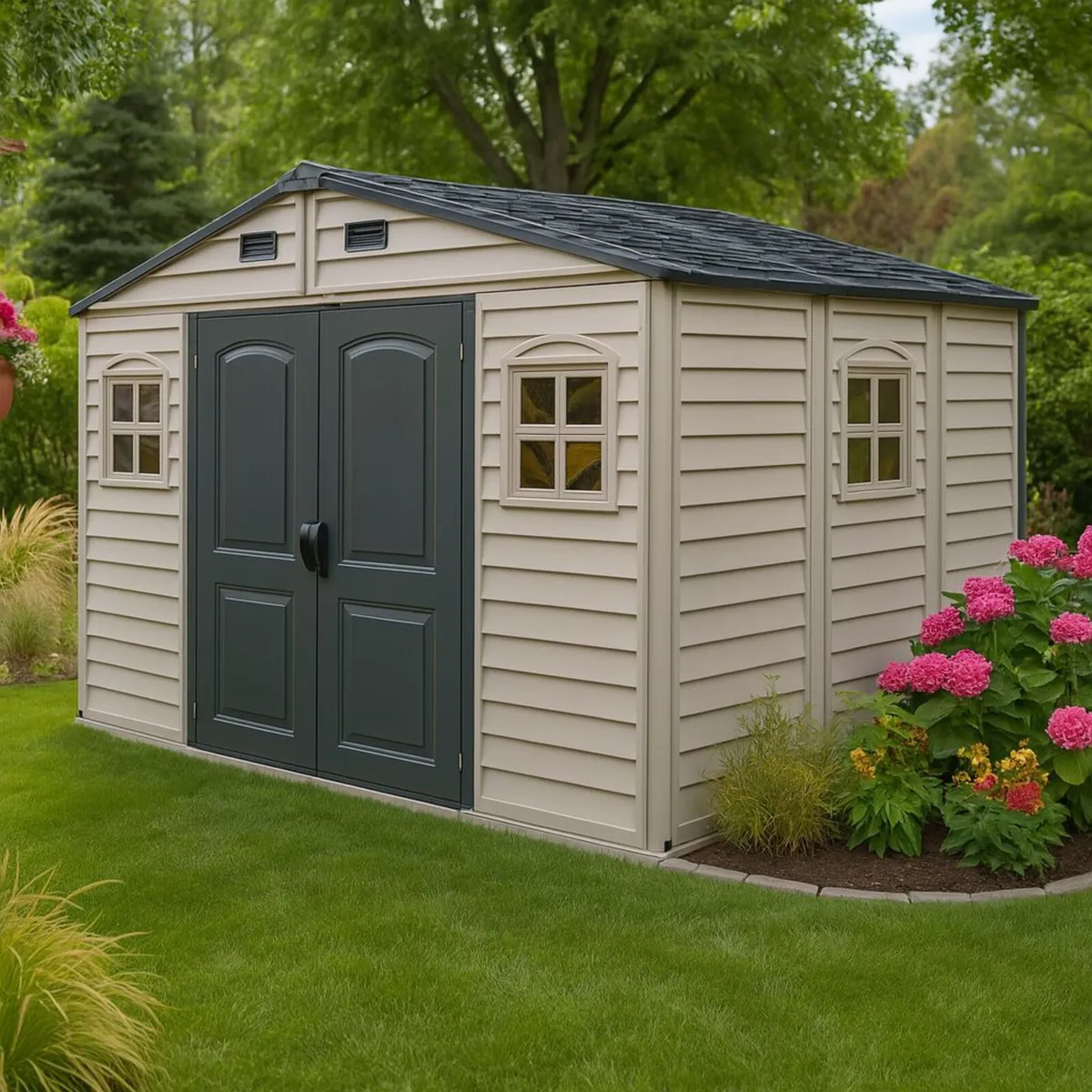 🔥 VINYL PLASTIC GARDEN SHED SALE – LIMITED TIME! - Image 1