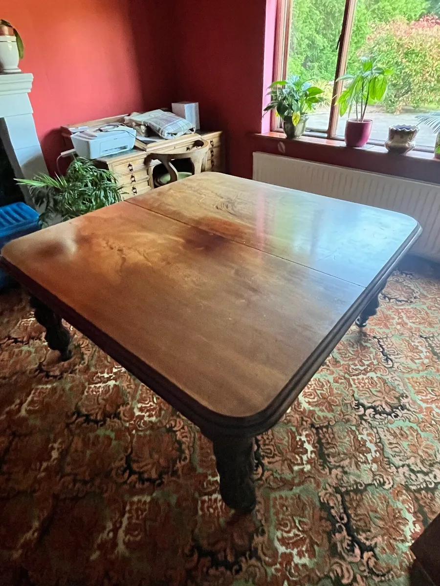 Solid mahogany table - Image 1