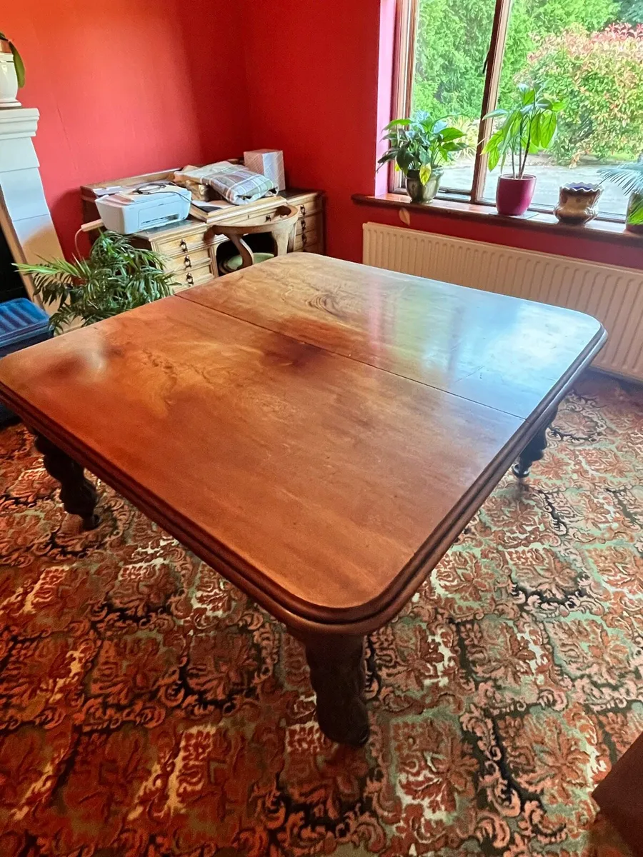 Solid mahogany table - Image 2