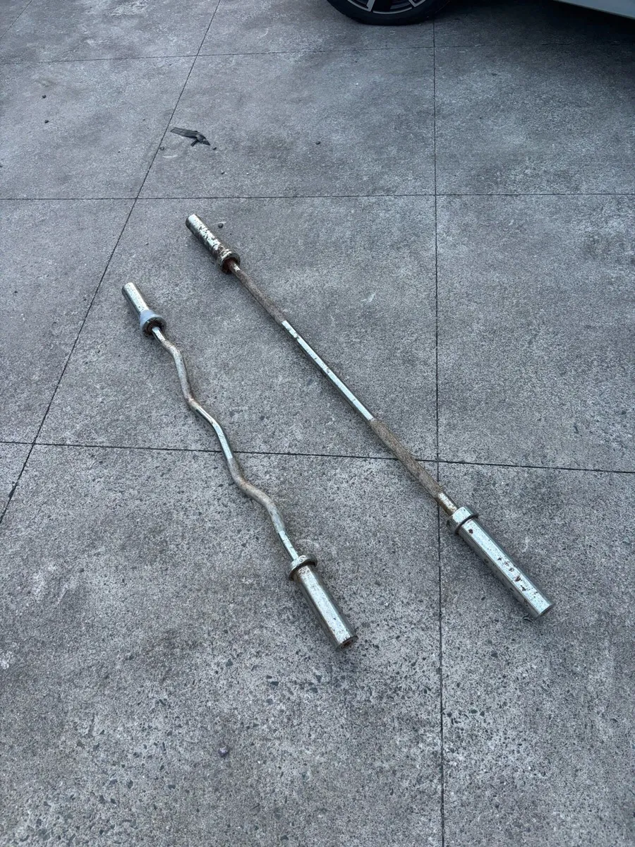5ft and EZ Olympic Barbells - Image 1