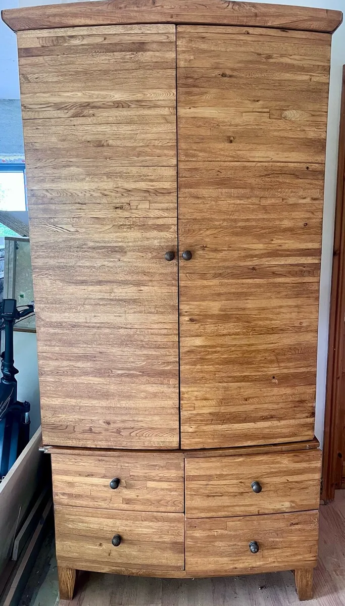 Solid Wood Wardrobe - Image 1