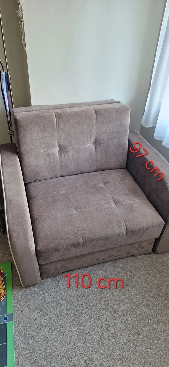 Single sofa bed - Image 1