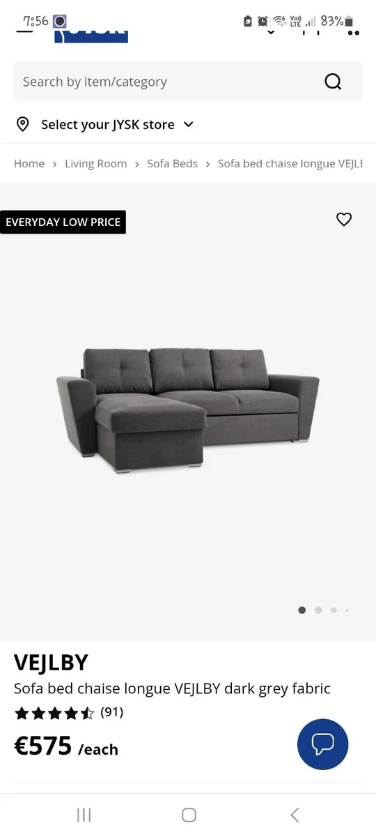 Sofa bed - Image 1