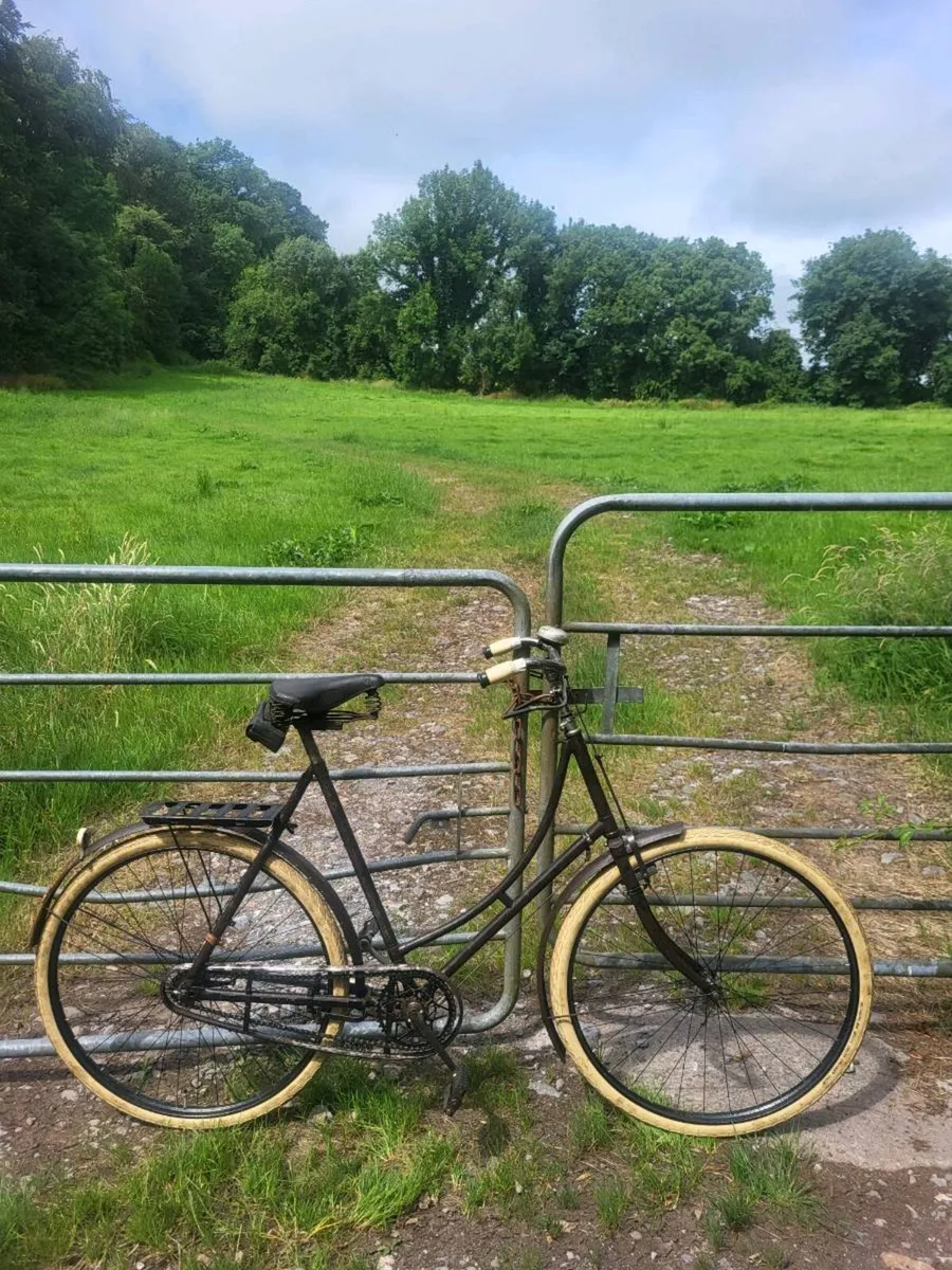 High nelly vintage bicycle Antique bicycle - Image 1