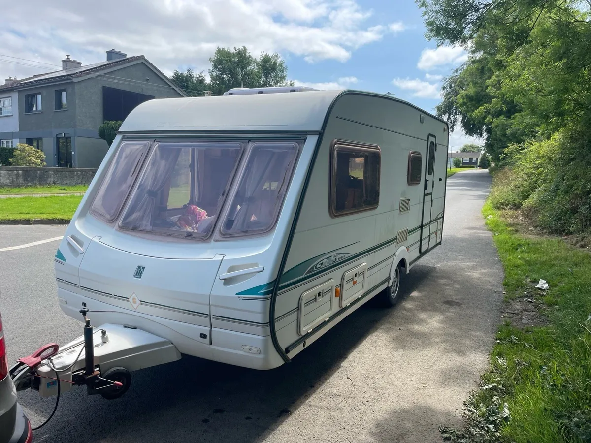 4 berth caravan L shape lounge - Image 2